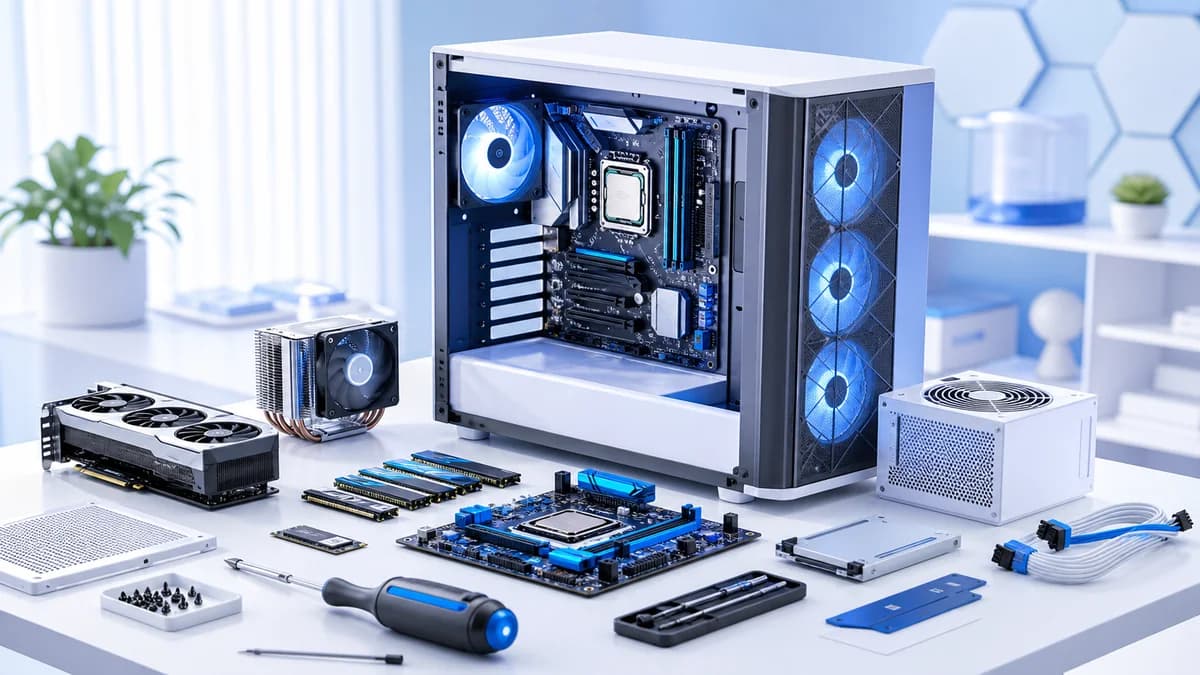 PC Build cover illustration